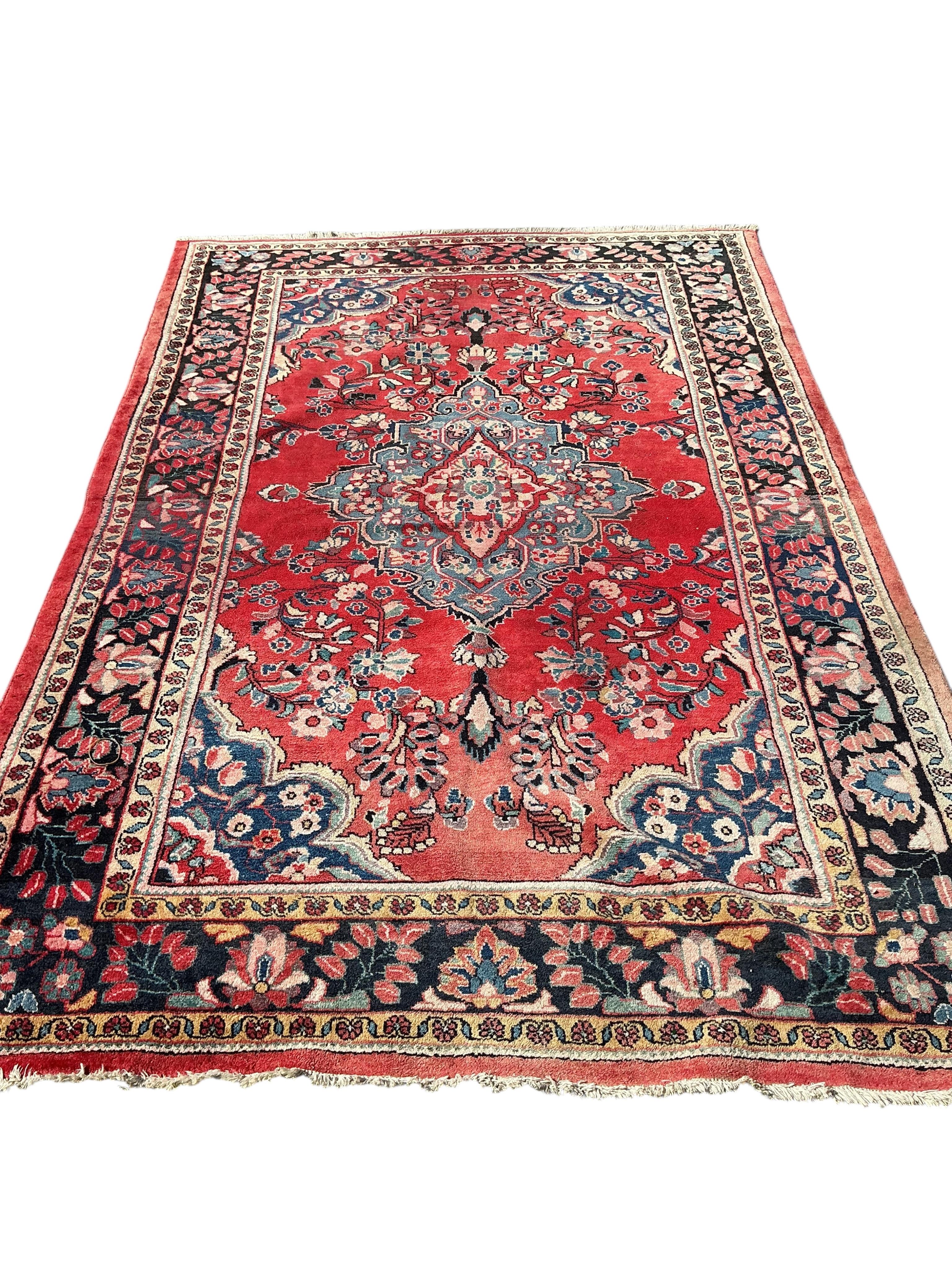 A Tabriz carpet, 310 x 200cm